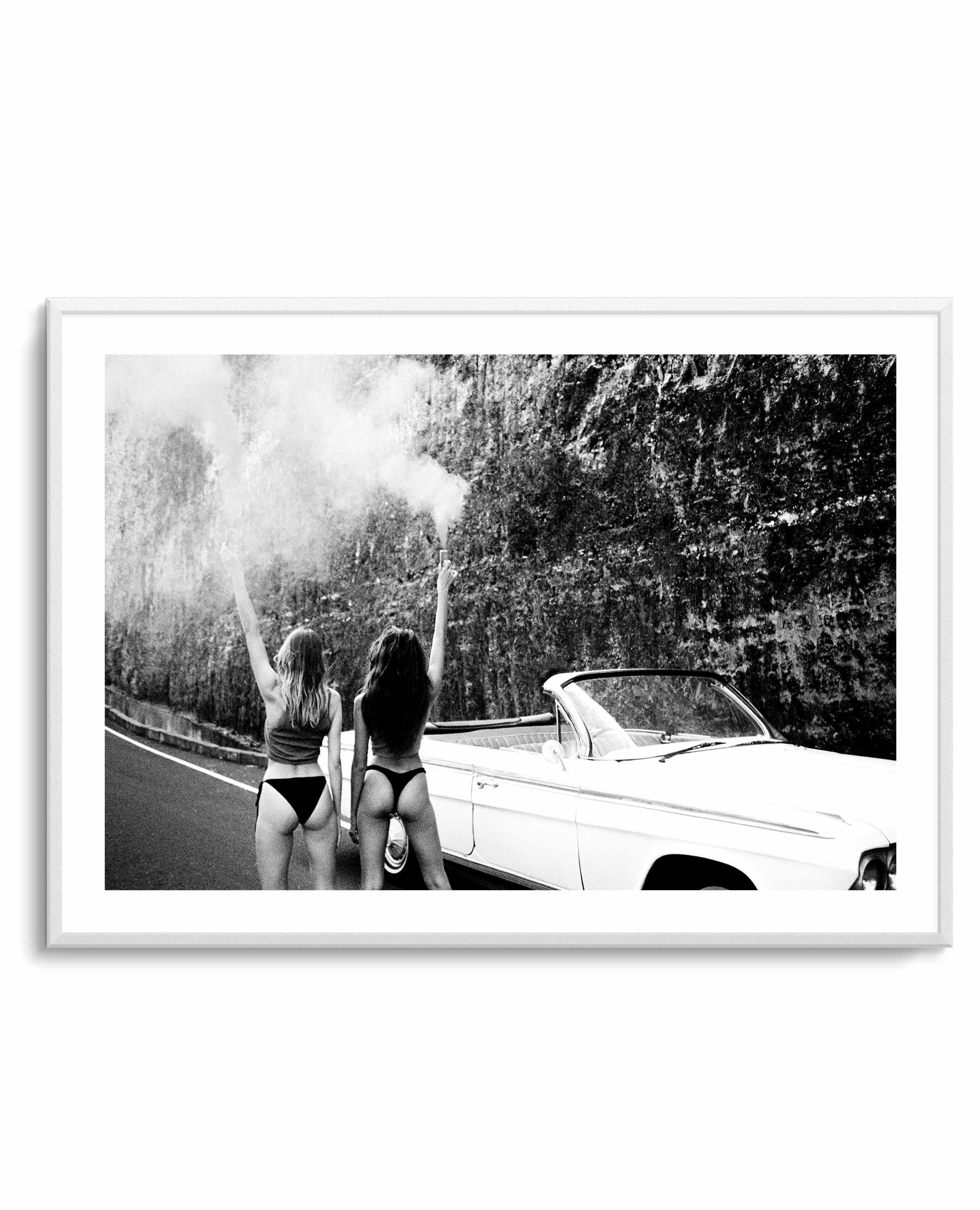 Starlet B&W by Amy Hallam | Art Print