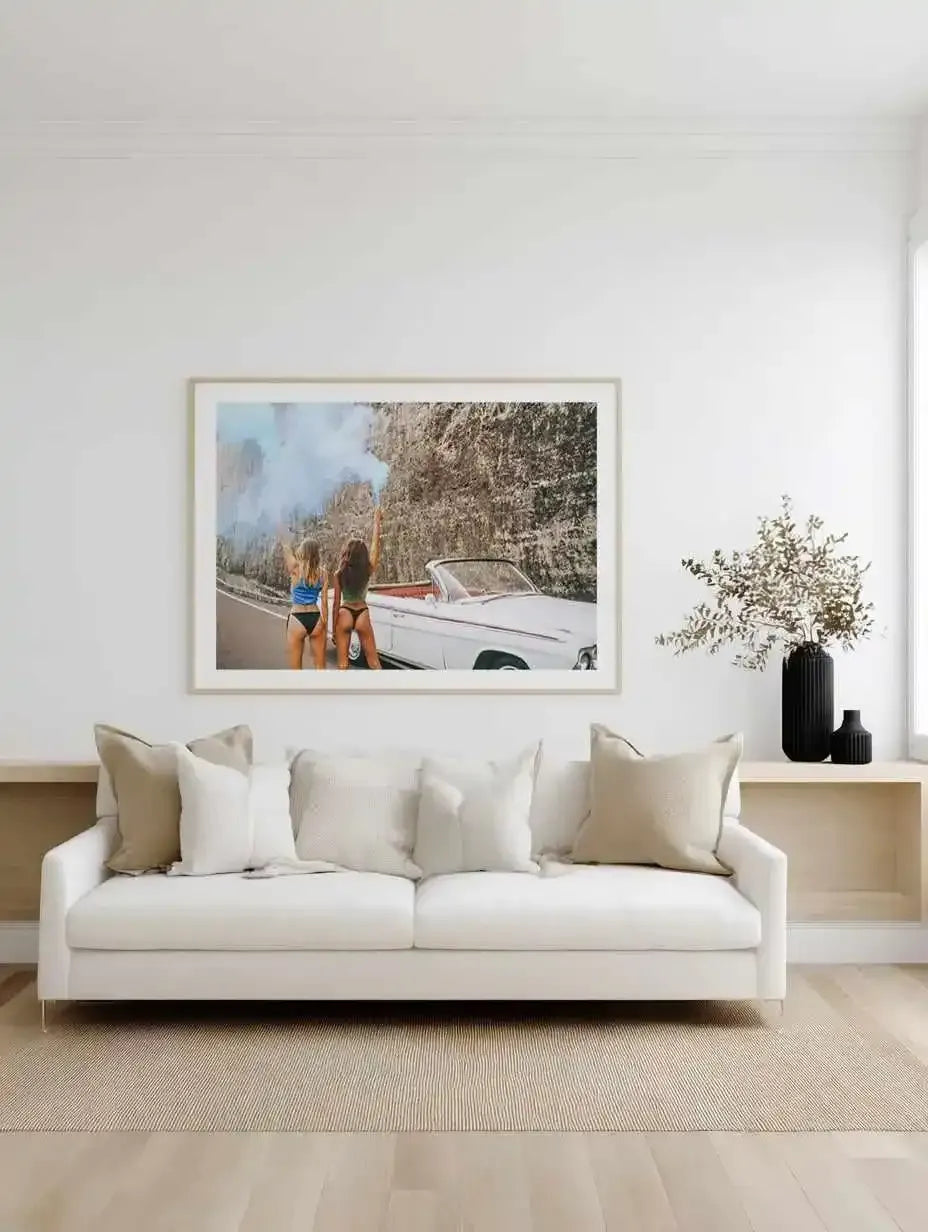 Starlet by Amy Hallam Art Print from Olive et Oriel where you can shop wallpaper and artworks online