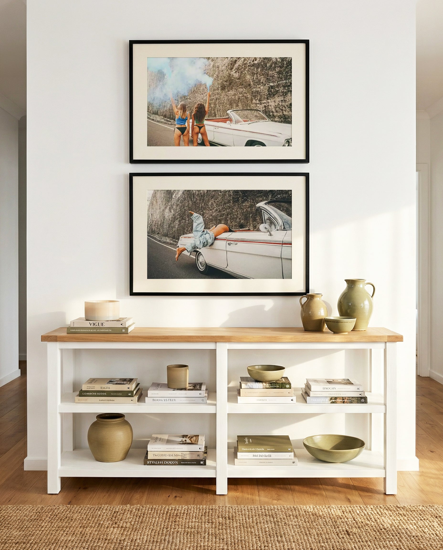 Starlet & Road Trip by Amy Hallam Art Print Set of 2 | Matching Wall Art