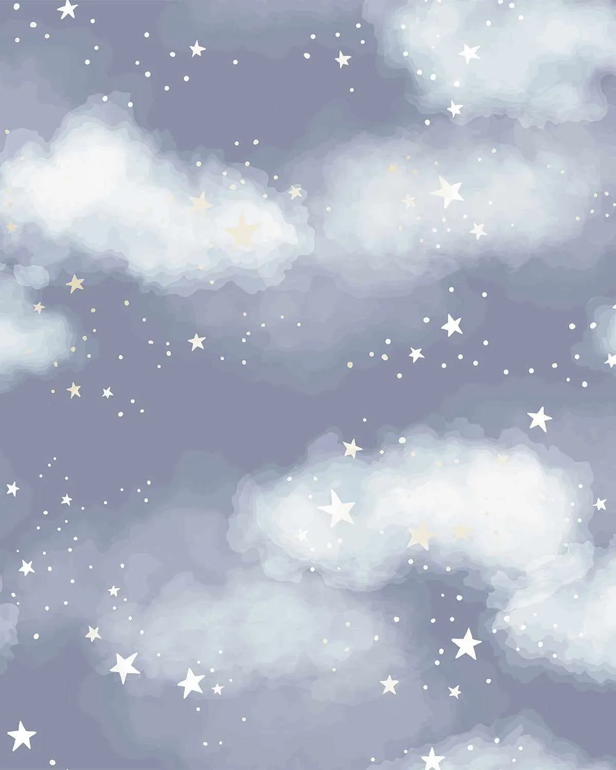 Starry Night Wallpaper from Olive et Oriel where you can shop wallpaper and artworks online