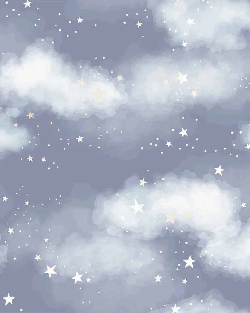 Starry Night Wallpaper from Olive et Oriel where you can shop wallpaper and artworks online