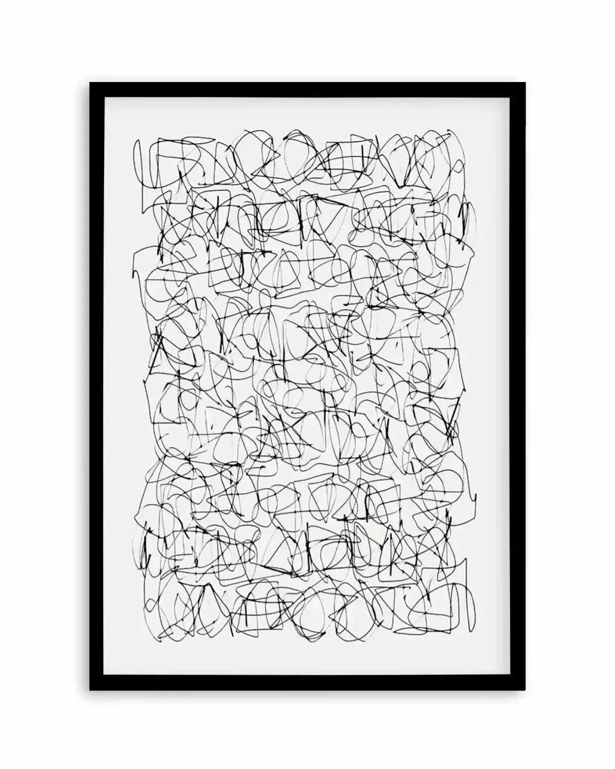 Statement by Dan Hobday Art Print from Olive et Oriel where you can shop wallpaper and artworks online