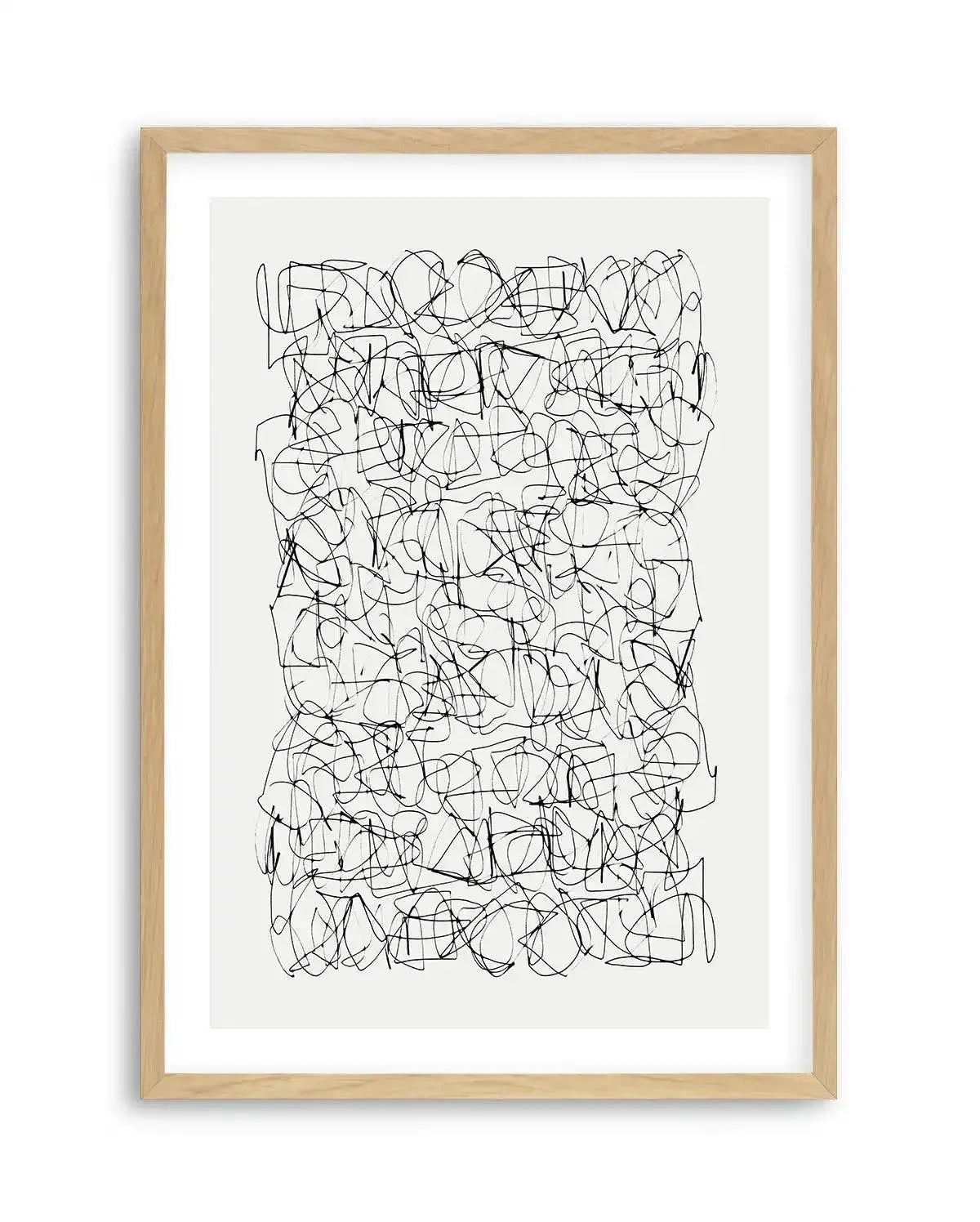 Statement by Dan Hobday Art Print-PRINT-Olive et Oriel-Dan Hobday-A5 | 5.8" x 8.3" | 14.8 x 21cm-Oak-With White Border-Buy-Australian-Art-Prints-Online-with-Olive-et-Oriel-Your-Artwork-Specialists-Austrailia-Decorate-With-Coastal-Photo-Wall-Art-Prints-From-Our-Beach-House-Artwork-Collection-Fine-Poster-and-Framed-Artwork