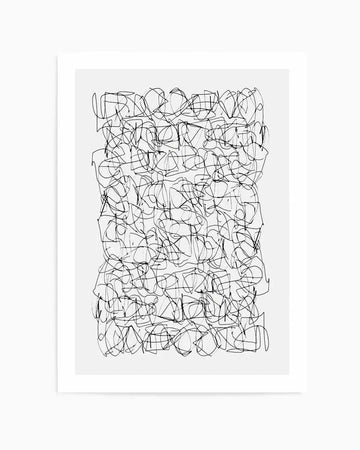 Statement by Dan Hobday Art Print from Olive et Oriel where you can shop wallpaper and artworks online