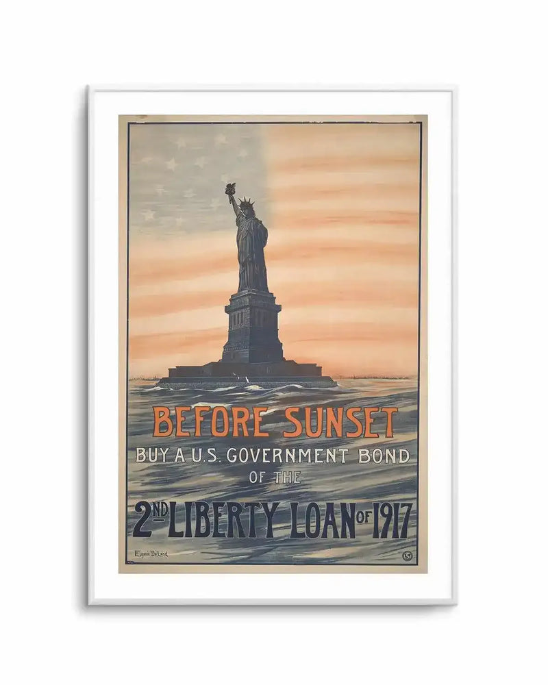 Statue of Liberty Vintage Poster Art Print from Olive et Oriel where you can shop wallpaper and artworks online