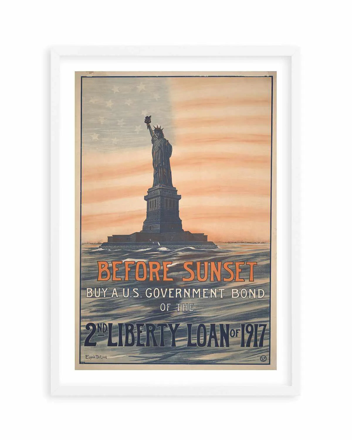 Statue of Liberty Vintage Poster Art Print from Olive et Oriel where you can shop wallpaper and artworks online
