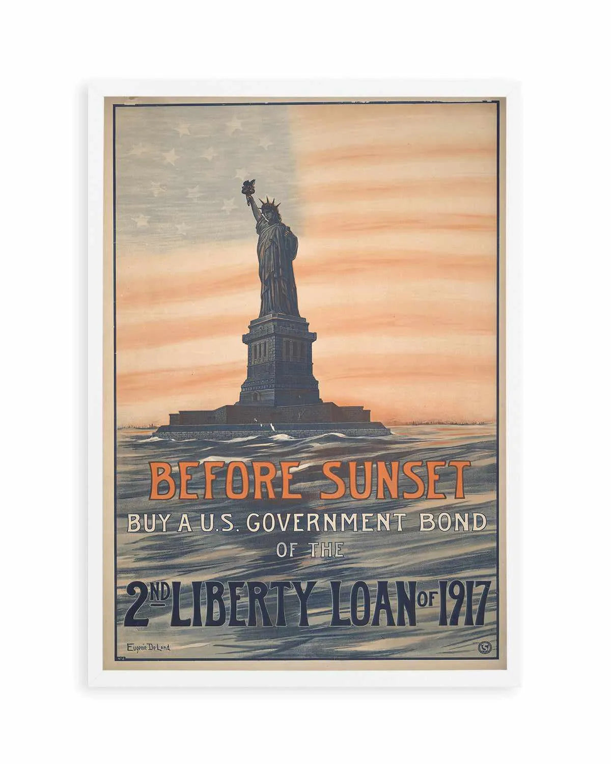 Statue of Liberty Vintage Poster Art Print from Olive et Oriel where you can shop wallpaper and artworks online