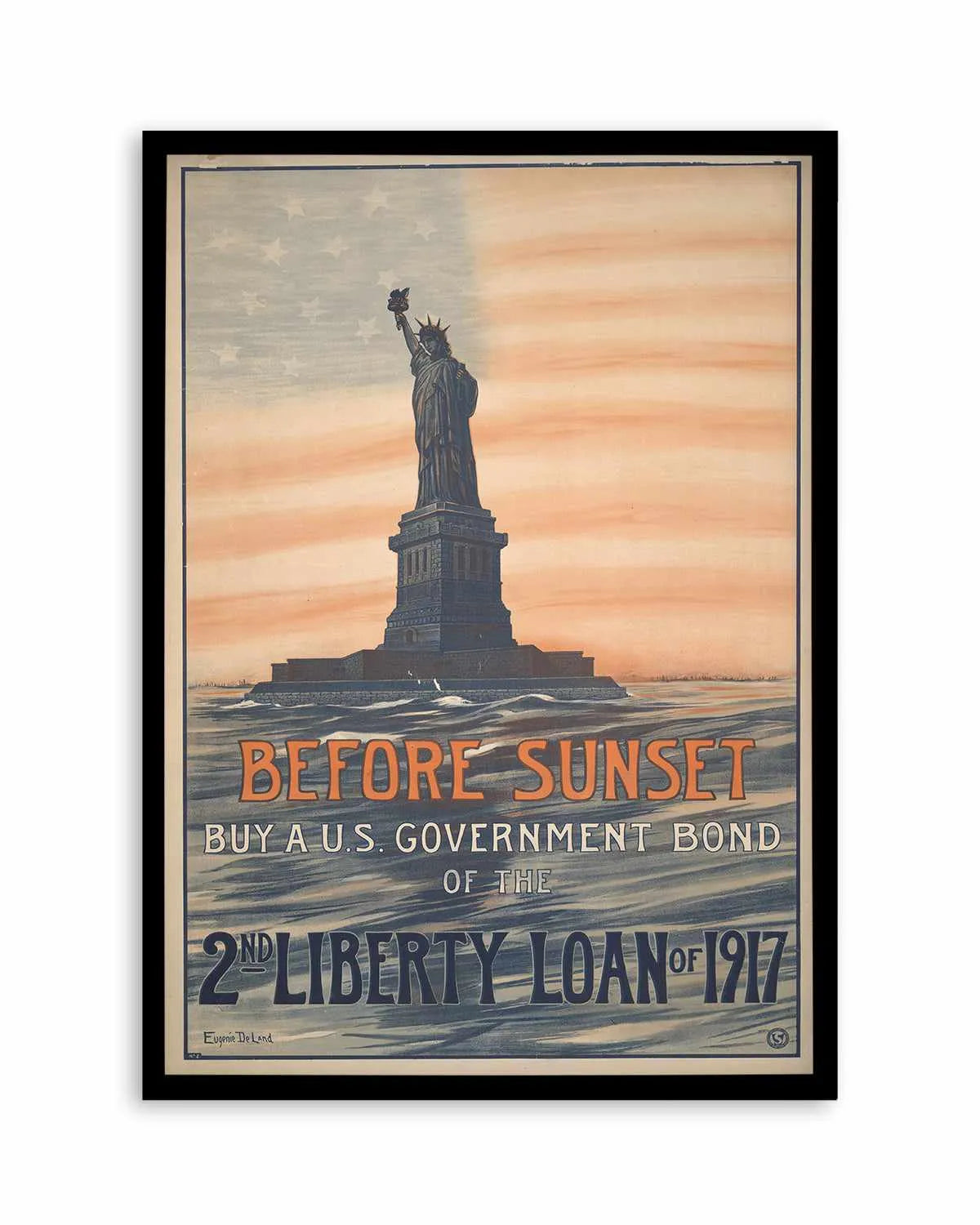 Statue of Liberty Vintage Poster Art Print from Olive et Oriel where you can shop wallpaper and artworks online