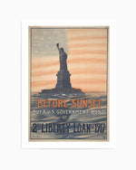 Statue of Liberty Vintage Poster Art Print