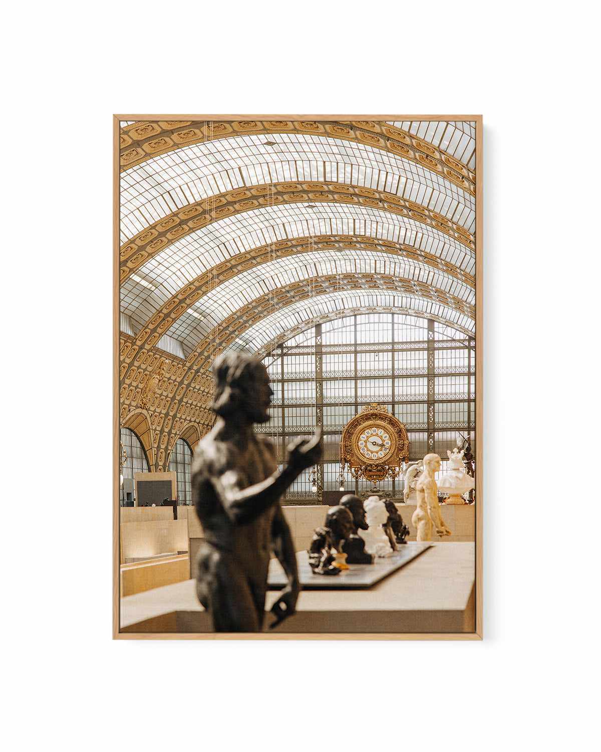 Statues by Jovani Demetrie | Framed Canvas Art Print