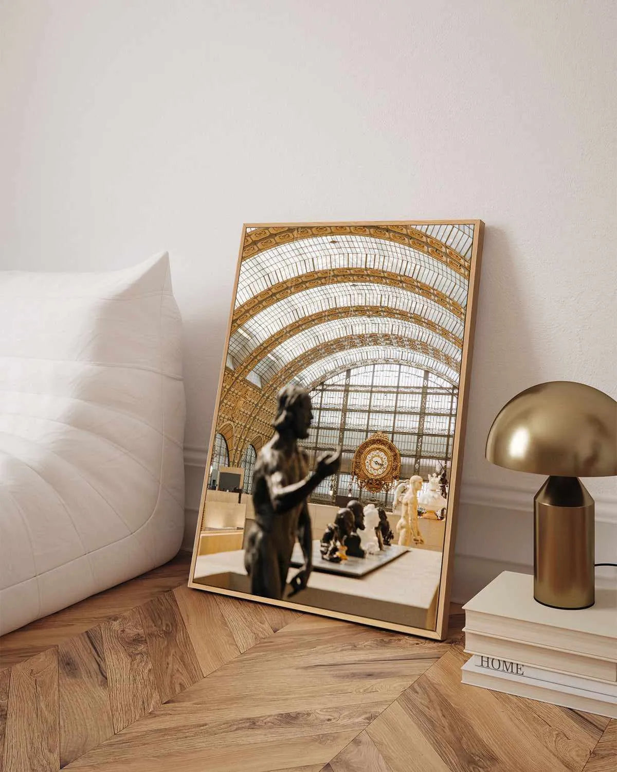 Statues by Jovani Demetrie | Framed Canvas Art Print from Olive et Oriel where you can shop wallpaper and artworks online