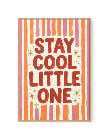 Stay Cool | Framed Canvas Wall Art