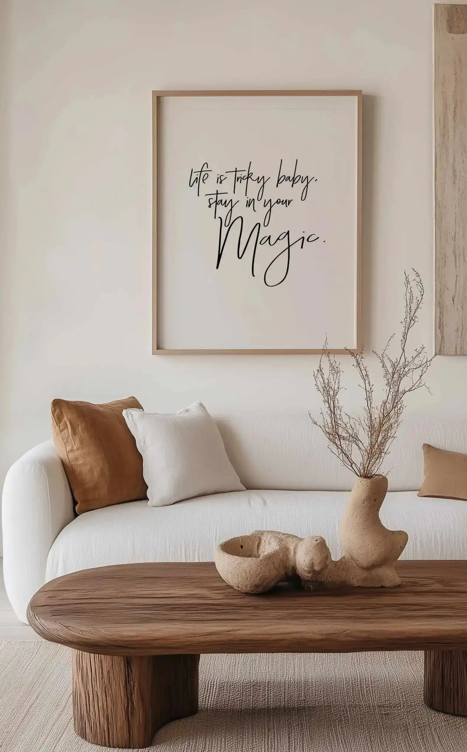 Stay In Your Magic Art Print from Olive et Oriel where you can shop wallpaper and artworks online