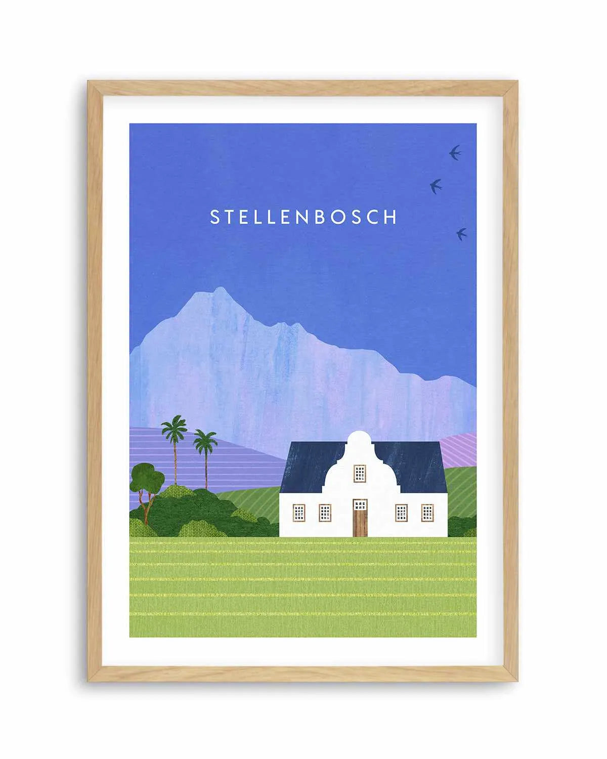 Stellenbosch by Henry Rivers Art Print from Olive et Oriel where you can shop wallpaper and artworks online