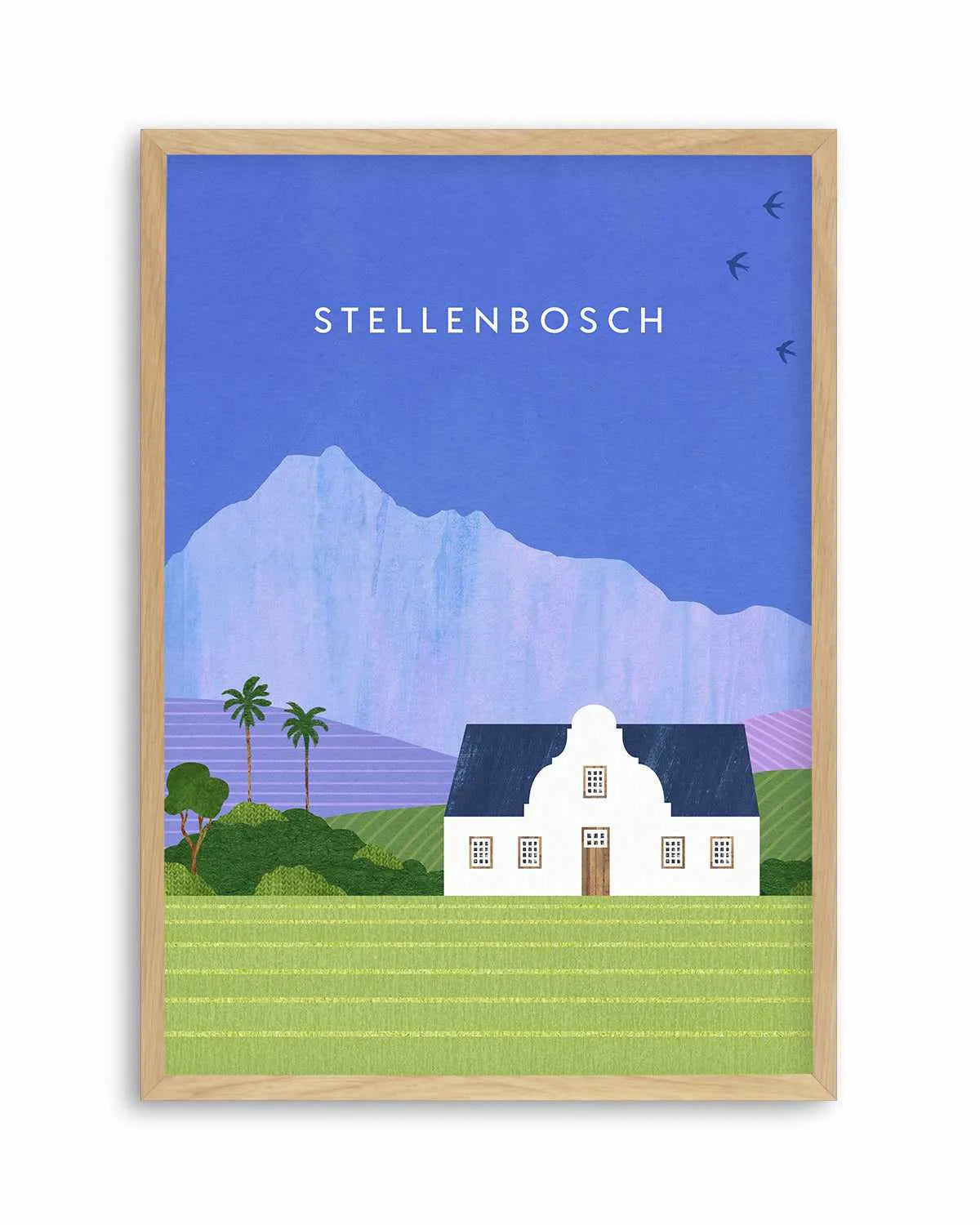 Stellenbosch by Henry Rivers Art Print from Olive et Oriel where you can shop wallpaper and artworks online