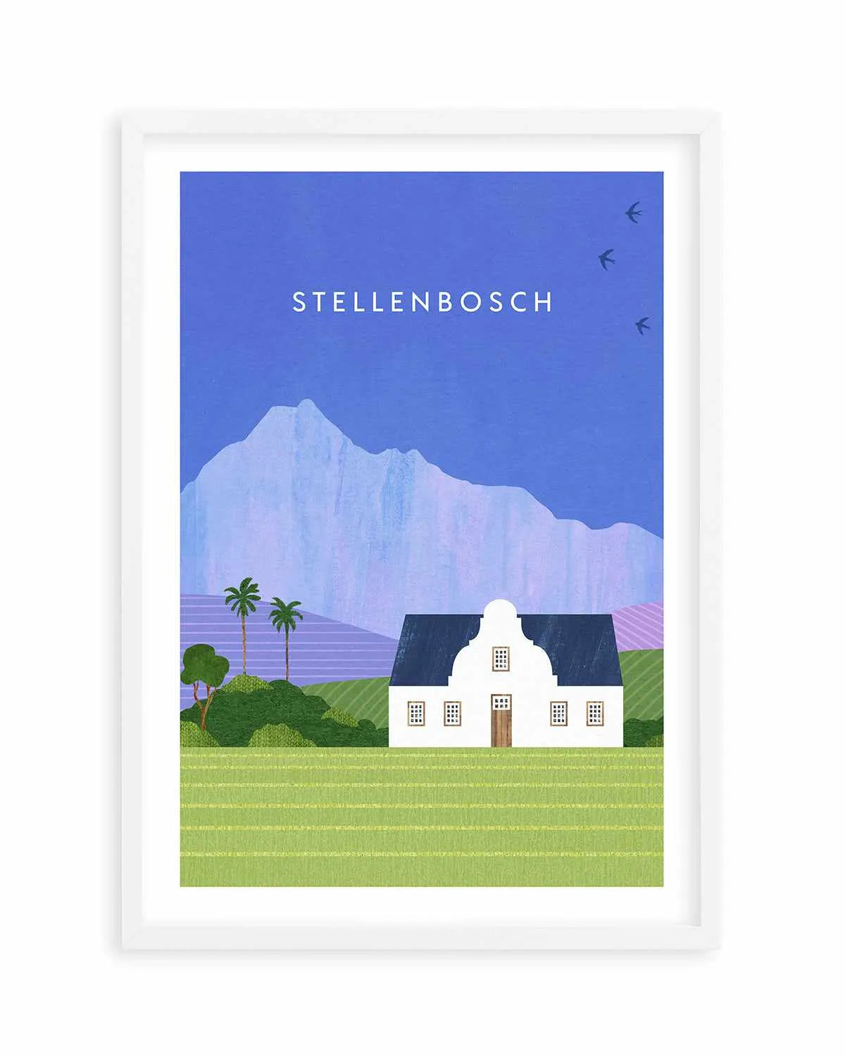 Stellenbosch by Henry Rivers Art Print from Olive et Oriel where you can shop wallpaper and artworks online
