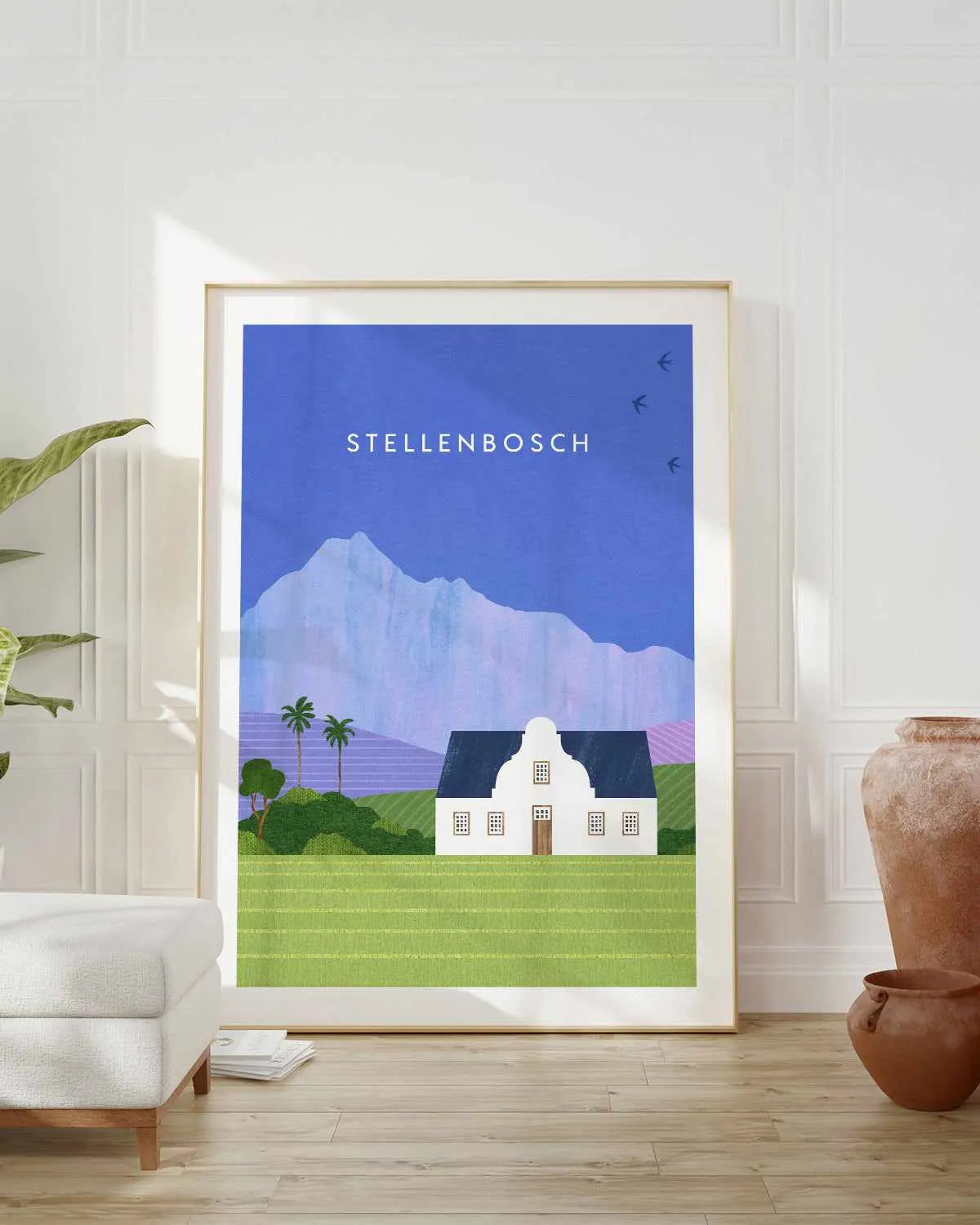 Stellenbosch by Henry Rivers Art Print from Olive et Oriel where you can shop wallpaper and artworks online