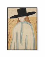 Stevie Girl | Framed Canvas Art Print