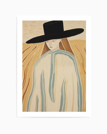Stevie Girl | Art Print from Olive et Oriel where you can shop wallpaper and artworks online