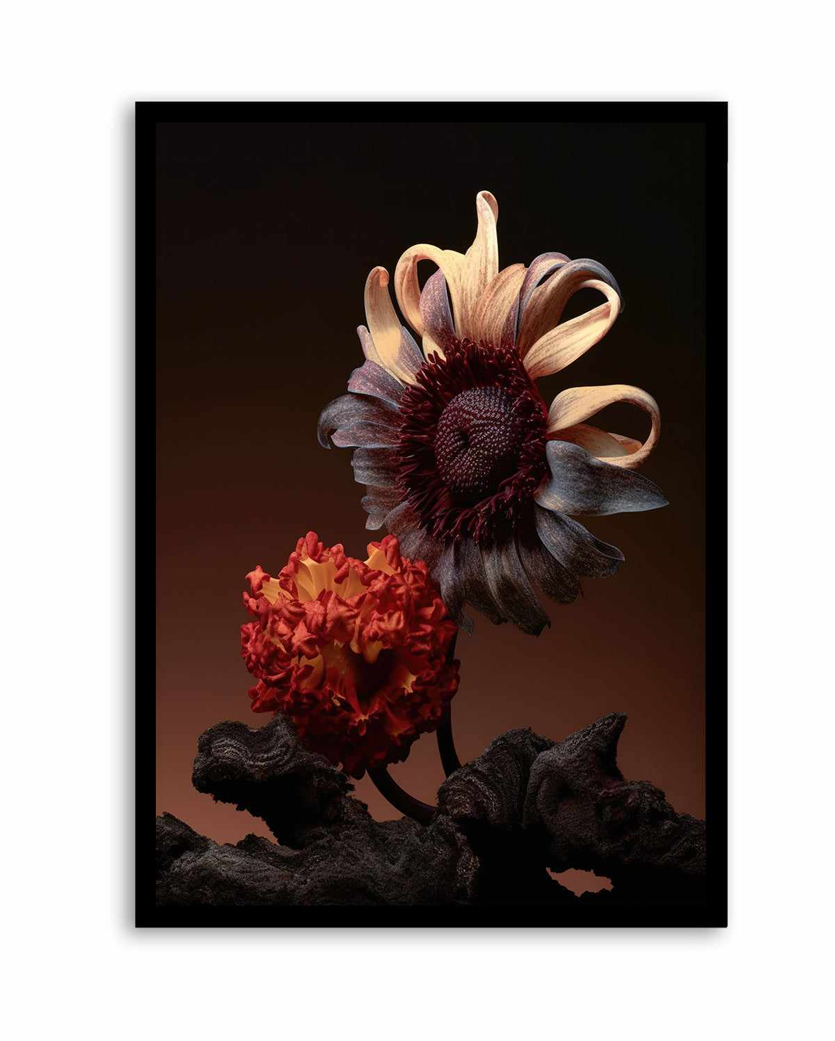 Still Life Flowers No5 By Minorstep | Art Print from Olive et Oriel where you can shop wallpaper and artworks online