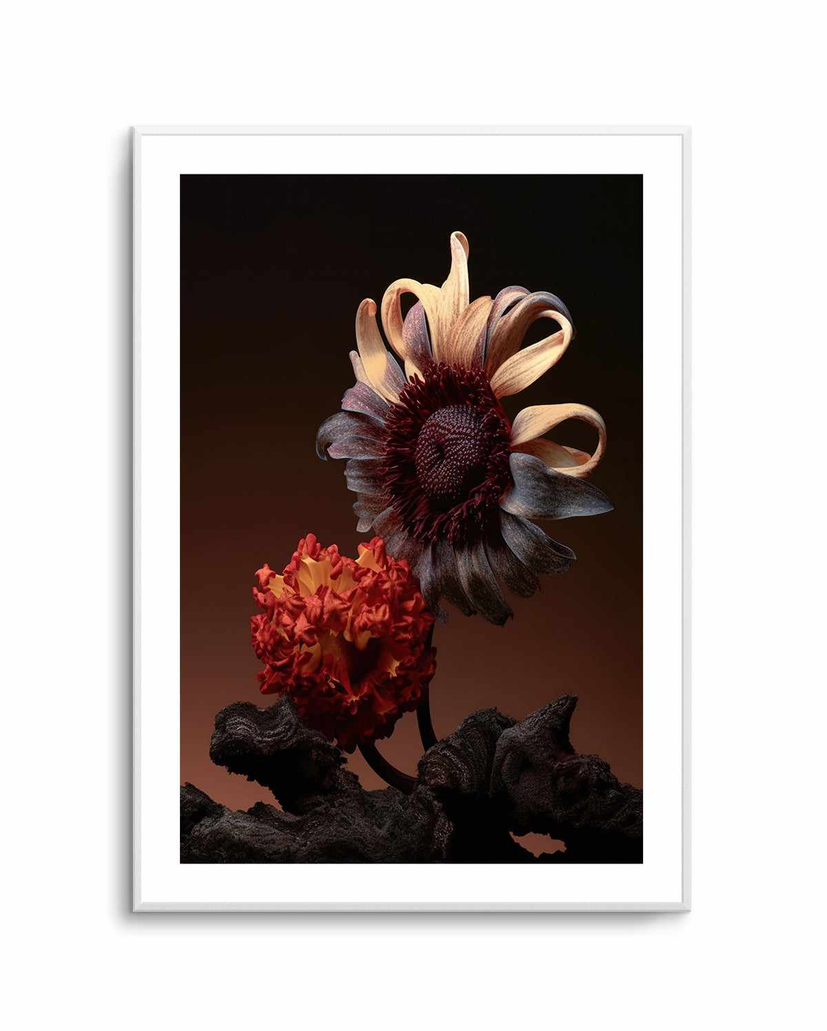 Still Life Flowers No5 By Minorstep | Art Print from Olive et Oriel where you can shop wallpaper and artworks online