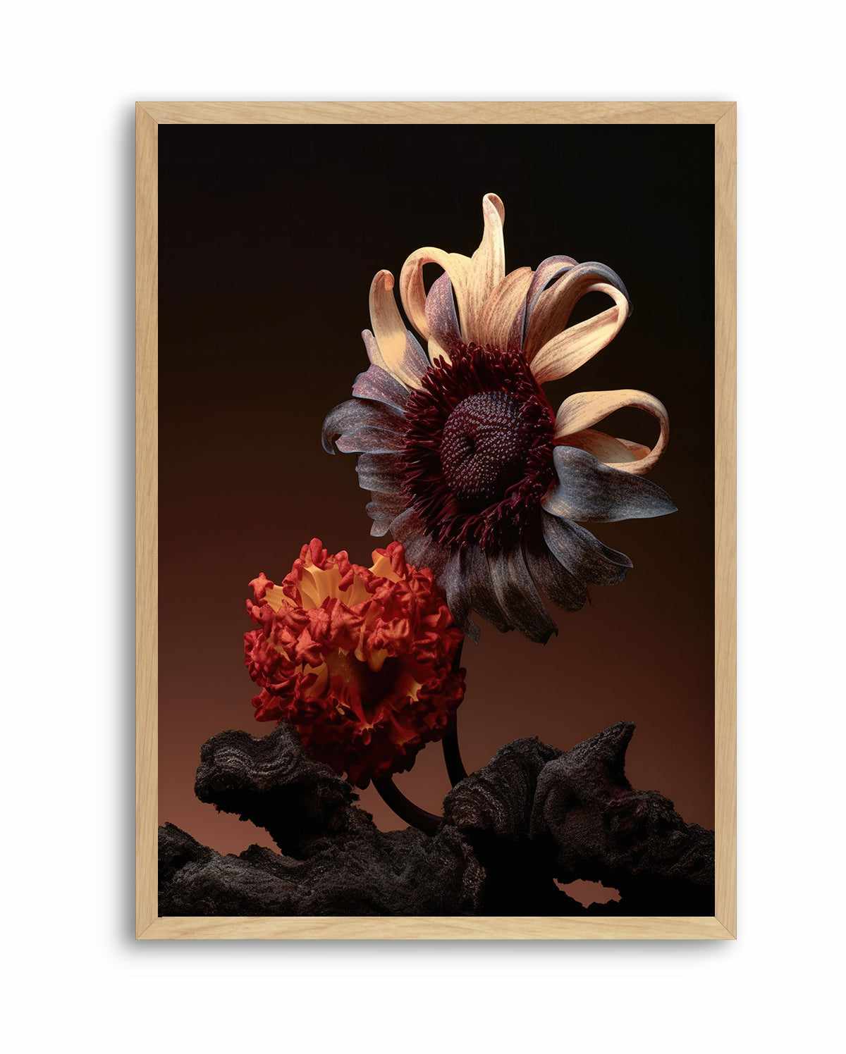 Still Life Flowers No5 By Minorstep | Art Print from Olive et Oriel where you can shop wallpaper and artworks online