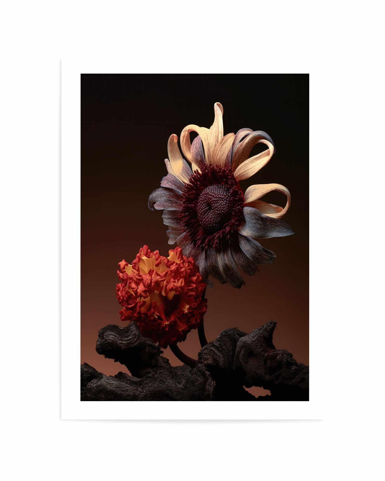 Still Life Flowers No5 By Minorstep | Art Print from Olive et Oriel where you can shop wallpaper and artworks online