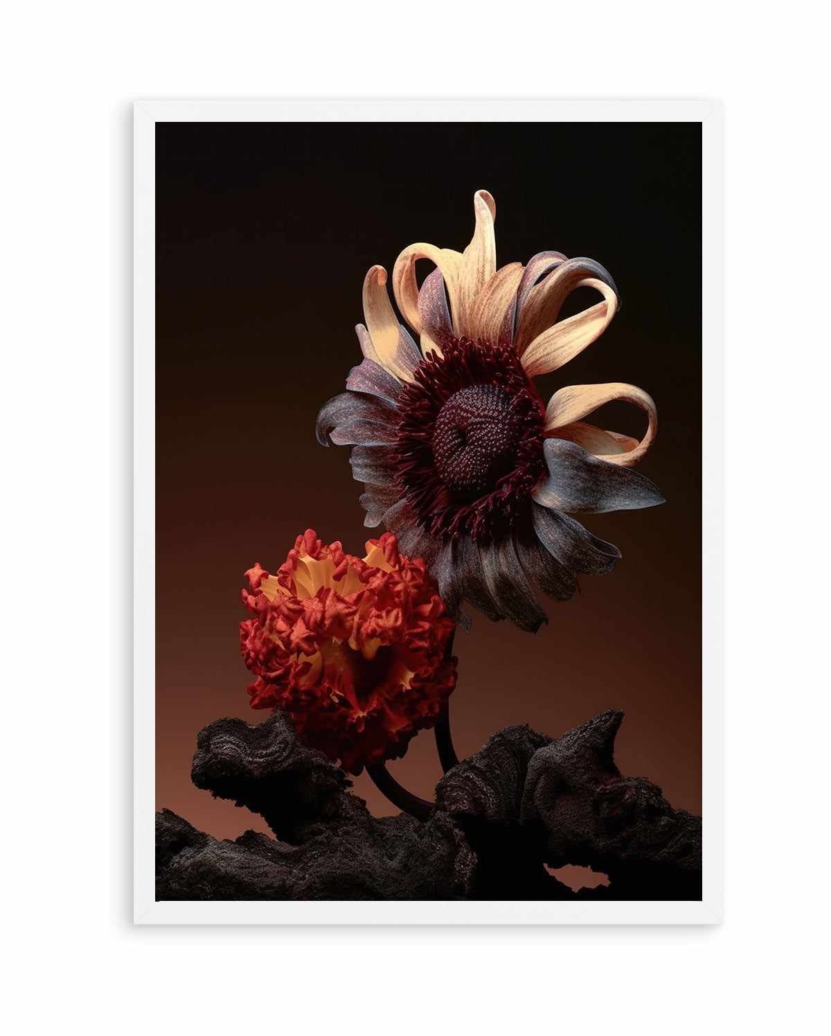 Still Life Flowers No5 By Minorstep | Art Print from Olive et Oriel where you can shop wallpaper and artworks online