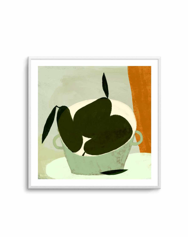 Still Life With Three Pears by Marco Marella | Art Print