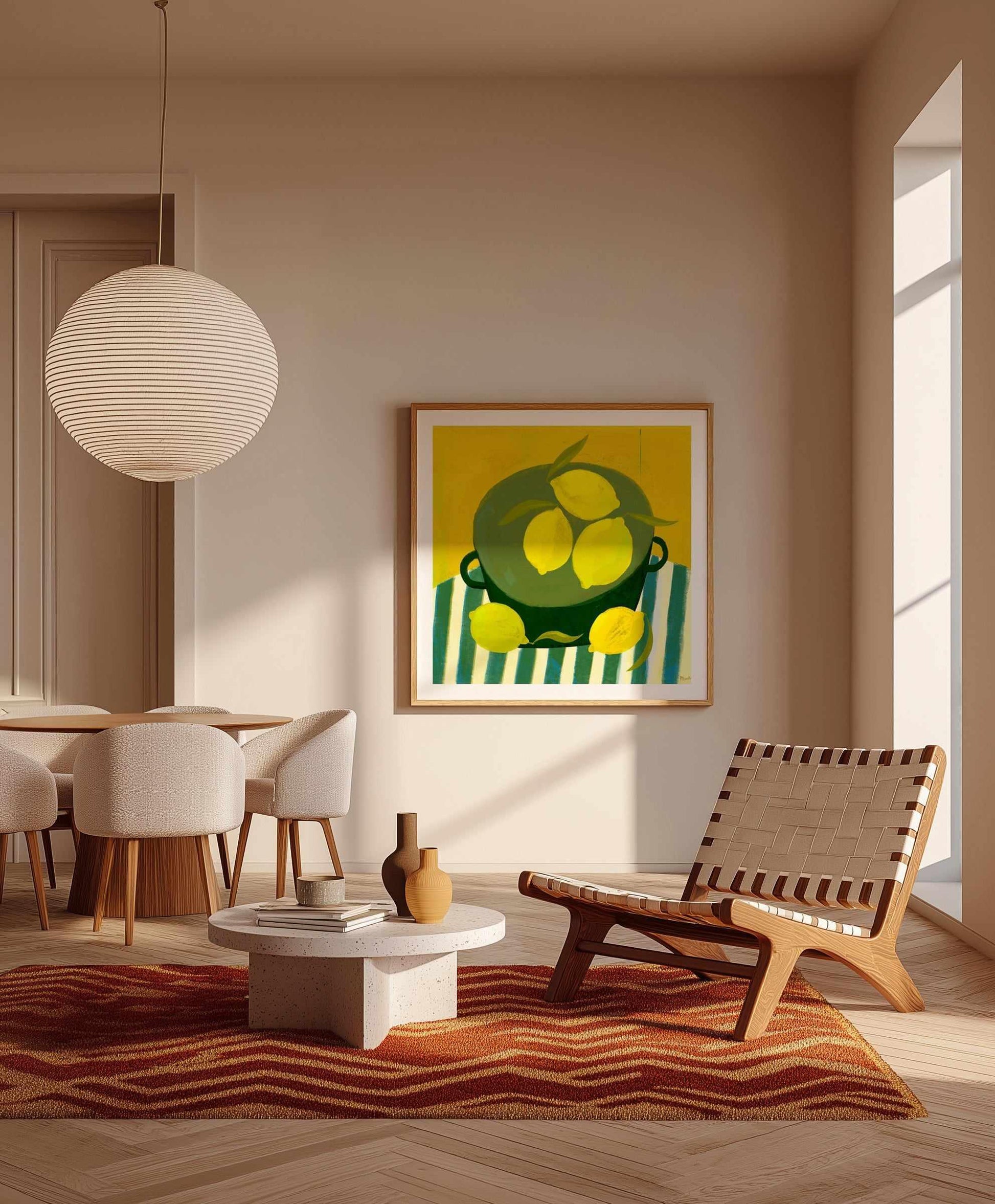 Still Life with Lemons by Marco Marella | Art Print from Olive et Oriel where you can shop wallpaper and artworks online