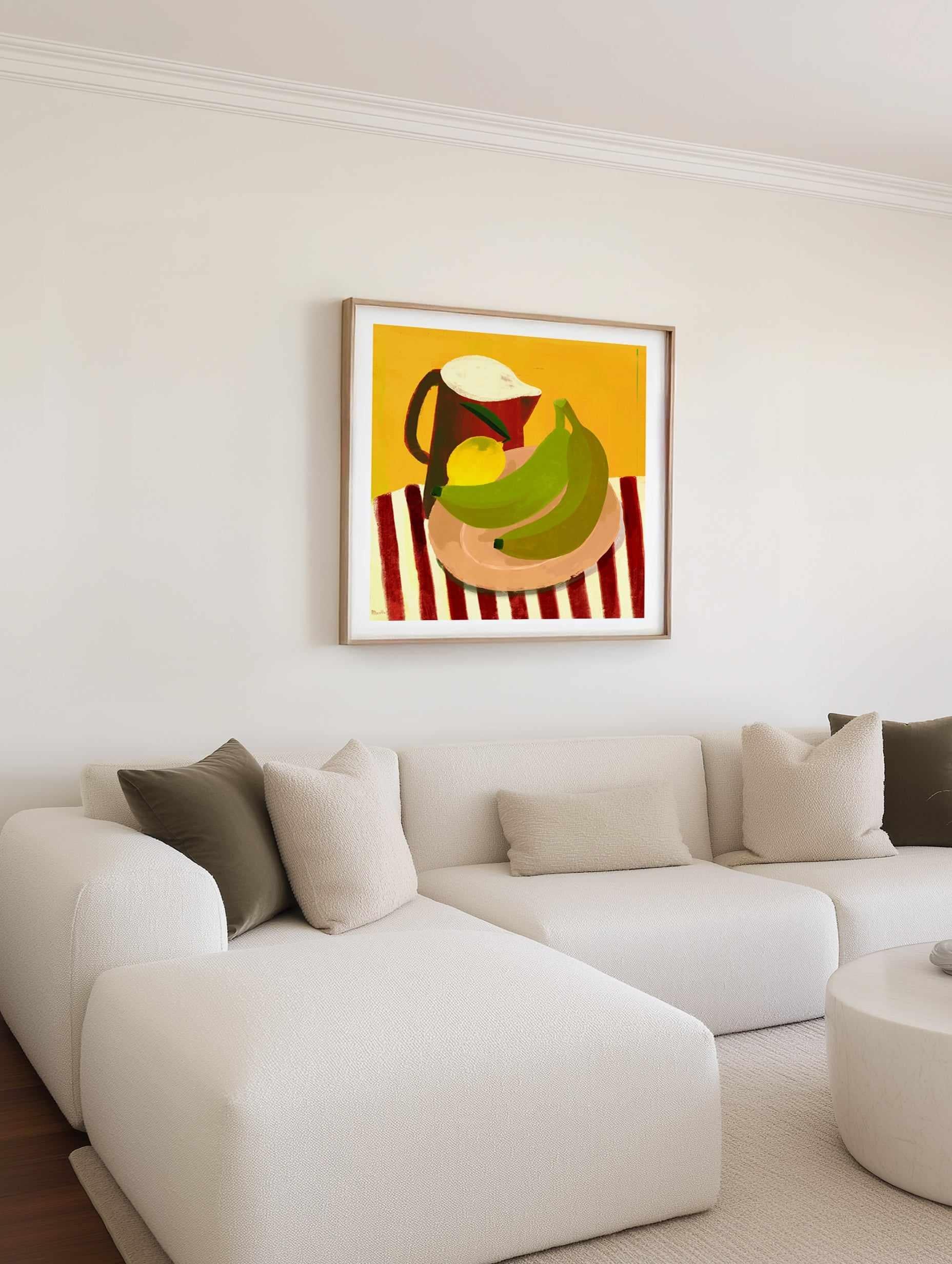 Still Life with Red Jug by Marco Marella | Art Print from Olive et Oriel where you can shop wallpaper and artworks online