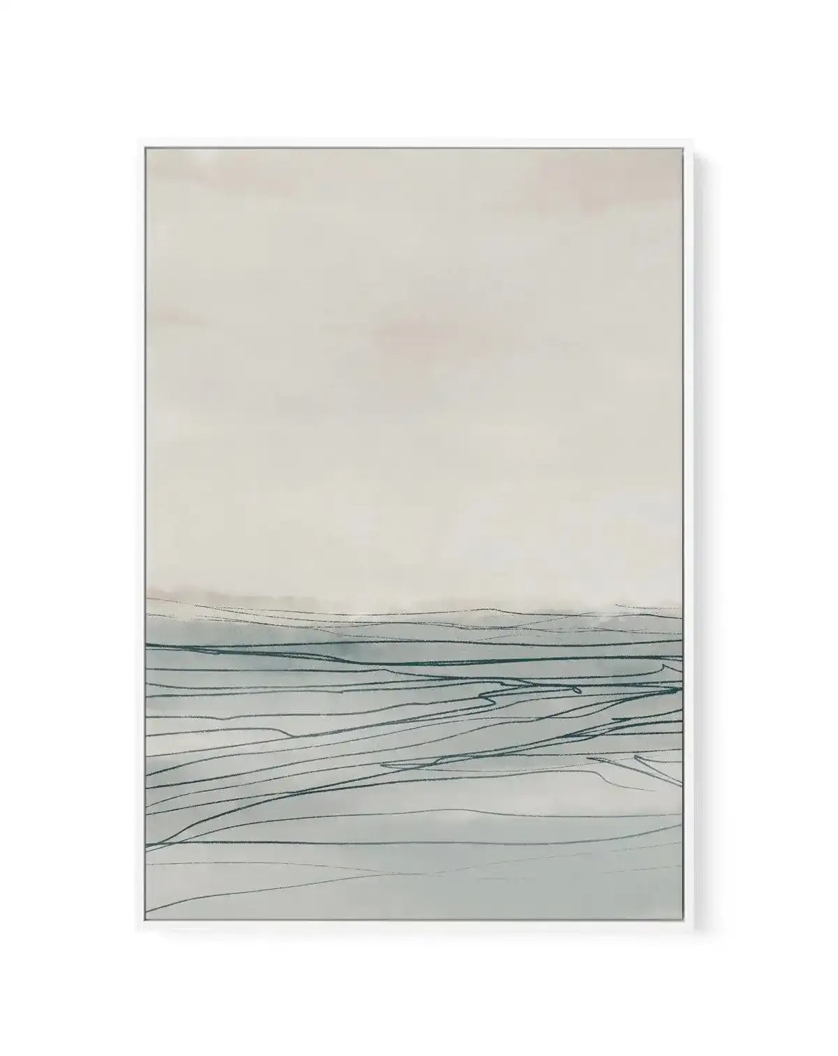 Still Sea I by Dan Hobday PT | Framed Canvas-CANVAS-You can shop wall art online with Olive et Oriel for everything from abstract art to fun kids wall art. Our beautiful modern art prints and canvas art are available from large canvas prints to wall art paintings and our proudly Australian artwork collection offers only the highest quality framed large wall art and canvas art Australia - You can buy fashion photography prints or Hampton print posters and paintings on canvas from Olive et Oriel a