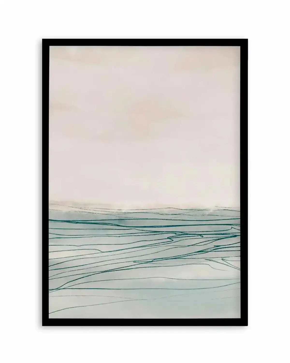 Still Sea I by Dan Hobday PT Art Print from Olive et Oriel where you can shop wallpaper and artworks online