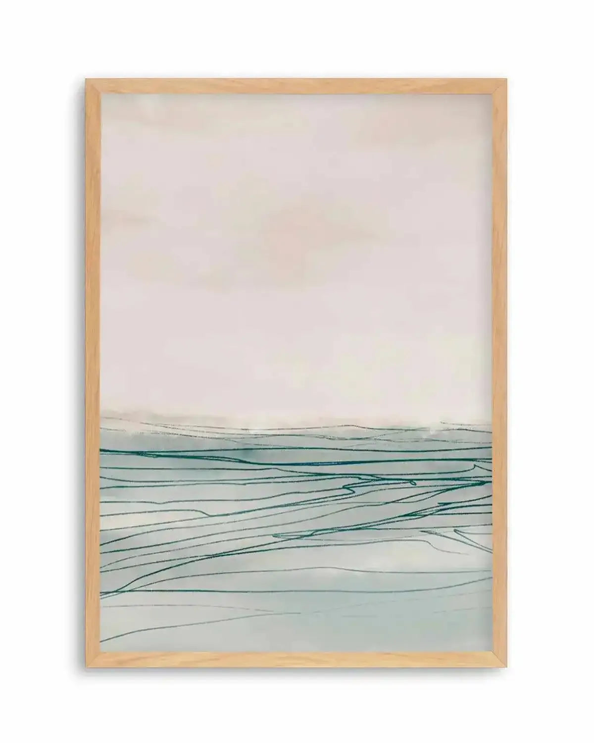 Still Sea I by Dan Hobday PT Art Print from Olive et Oriel where you can shop wallpaper and artworks online