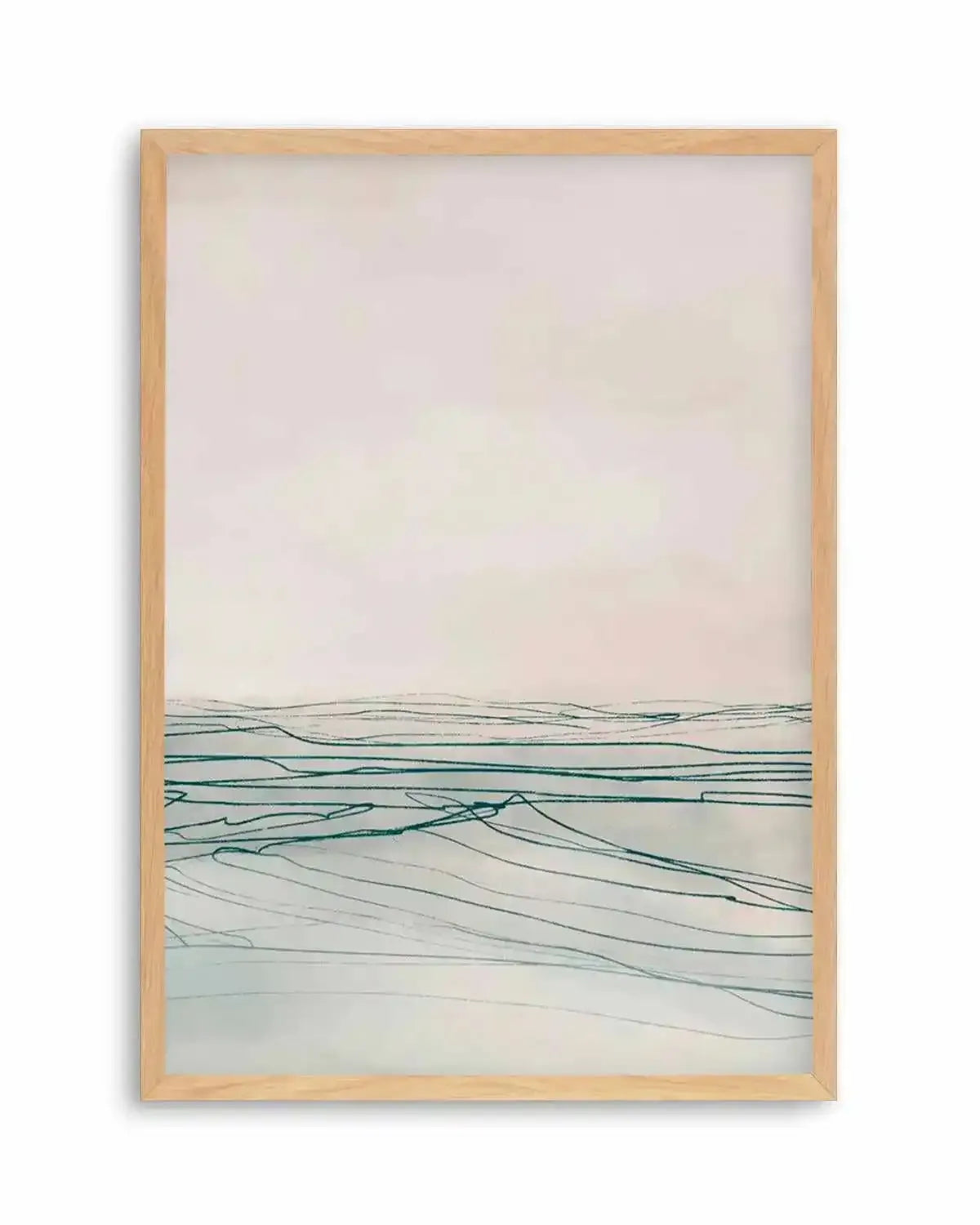 Still Sea II by Dan Hobday PT Art Print from Olive et Oriel where you can shop wallpaper and artworks online