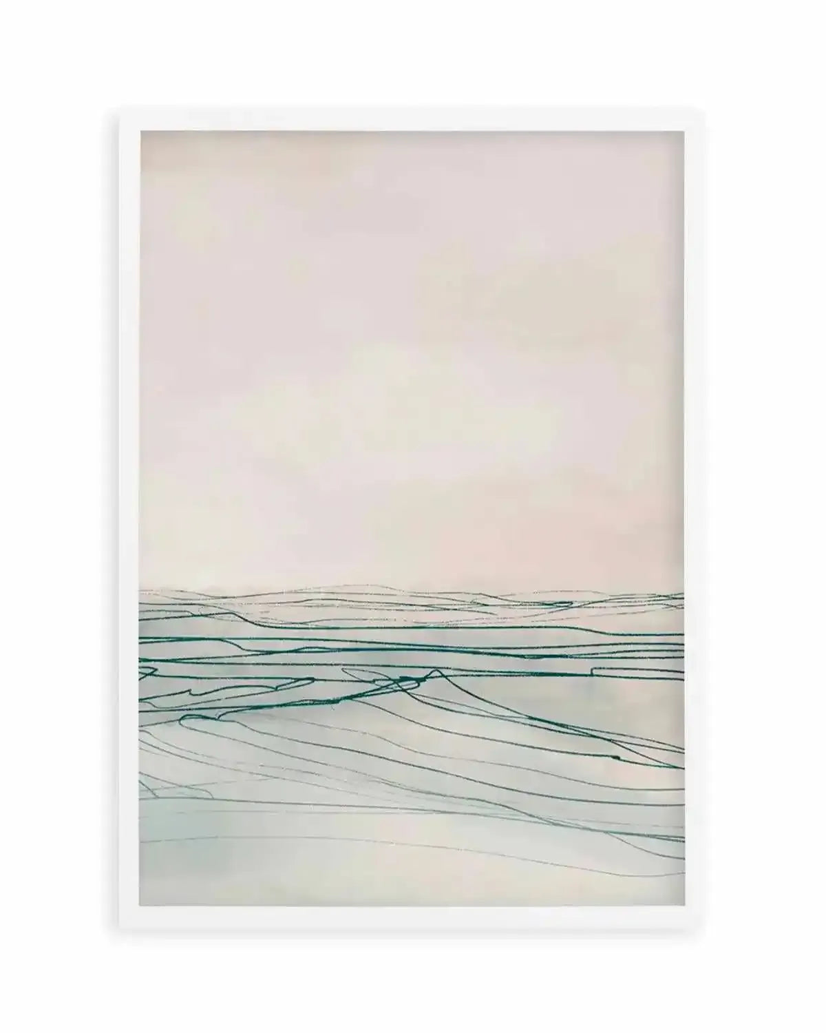 Still Sea II by Dan Hobday PT Art Print from Olive et Oriel where you can shop wallpaper and artworks online