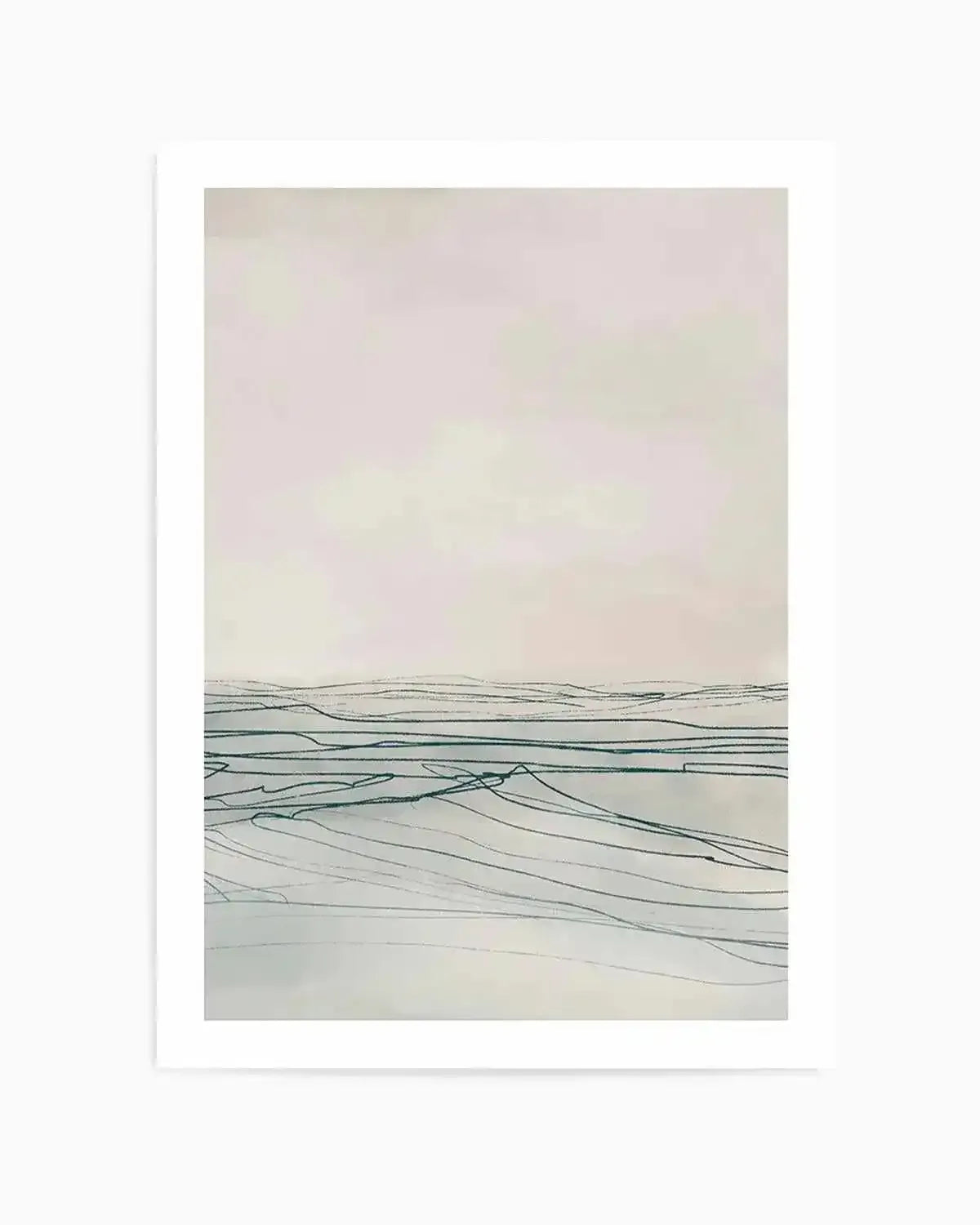Still Sea II by Dan Hobday PT Art Print from Olive et Oriel where you can shop wallpaper and artworks online