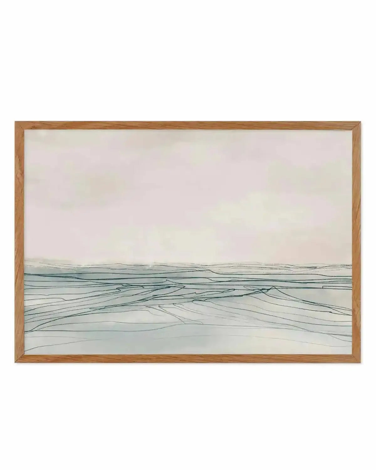 Still Sea by Dan Hobday LS Art Print from Olive et Oriel where you can shop wallpaper and artworks online