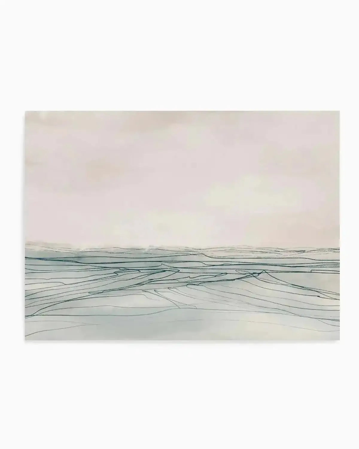 Still Sea by Dan Hobday LS Art Print from Olive et Oriel where you can shop wallpaper and artworks online