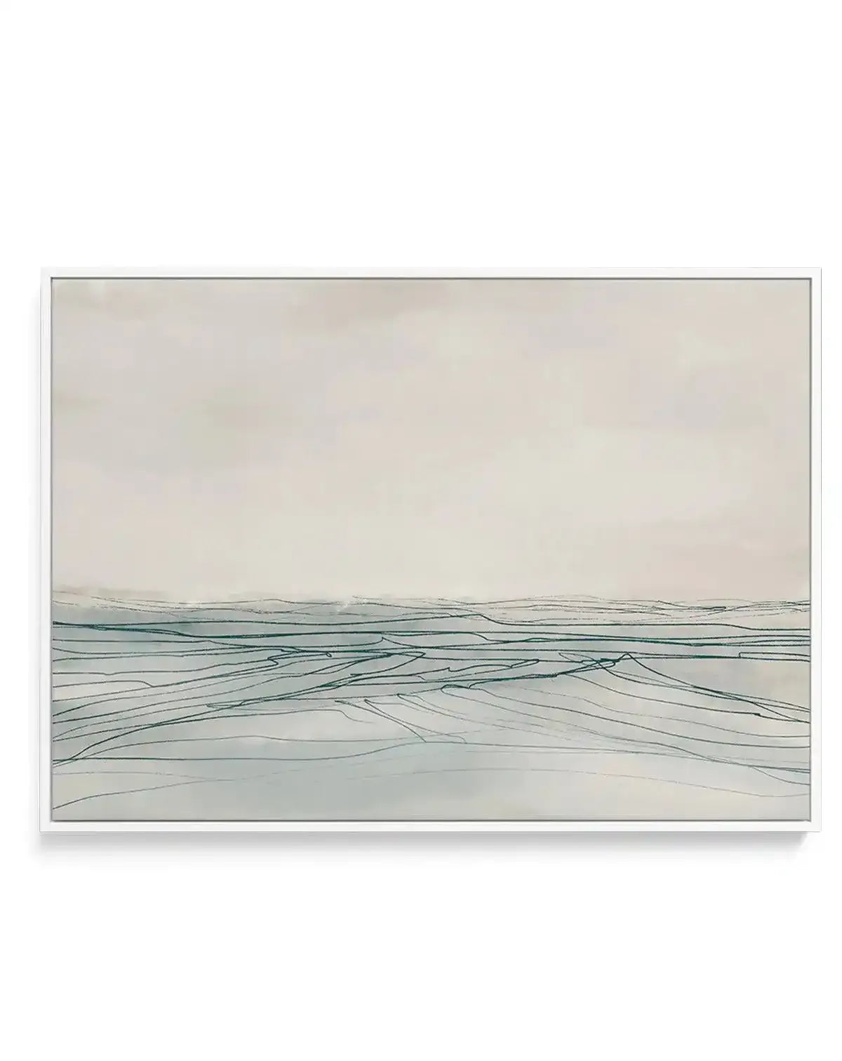 Still Sea by Dan Hobday LS | Framed Canvas-CANVAS-You can shop wall art online with Olive et Oriel for everything from abstract art to fun kids wall art. Our beautiful modern art prints and canvas art are available from large canvas prints to wall art paintings and our proudly Australian artwork collection offers only the highest quality framed large wall art and canvas art Australia - You can buy fashion photography prints or Hampton print posters and paintings on canvas from Olive et Oriel and