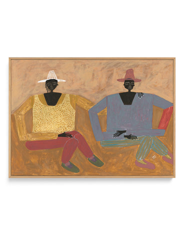Still Together by Studio IMO | Framed Canvas Wall Art