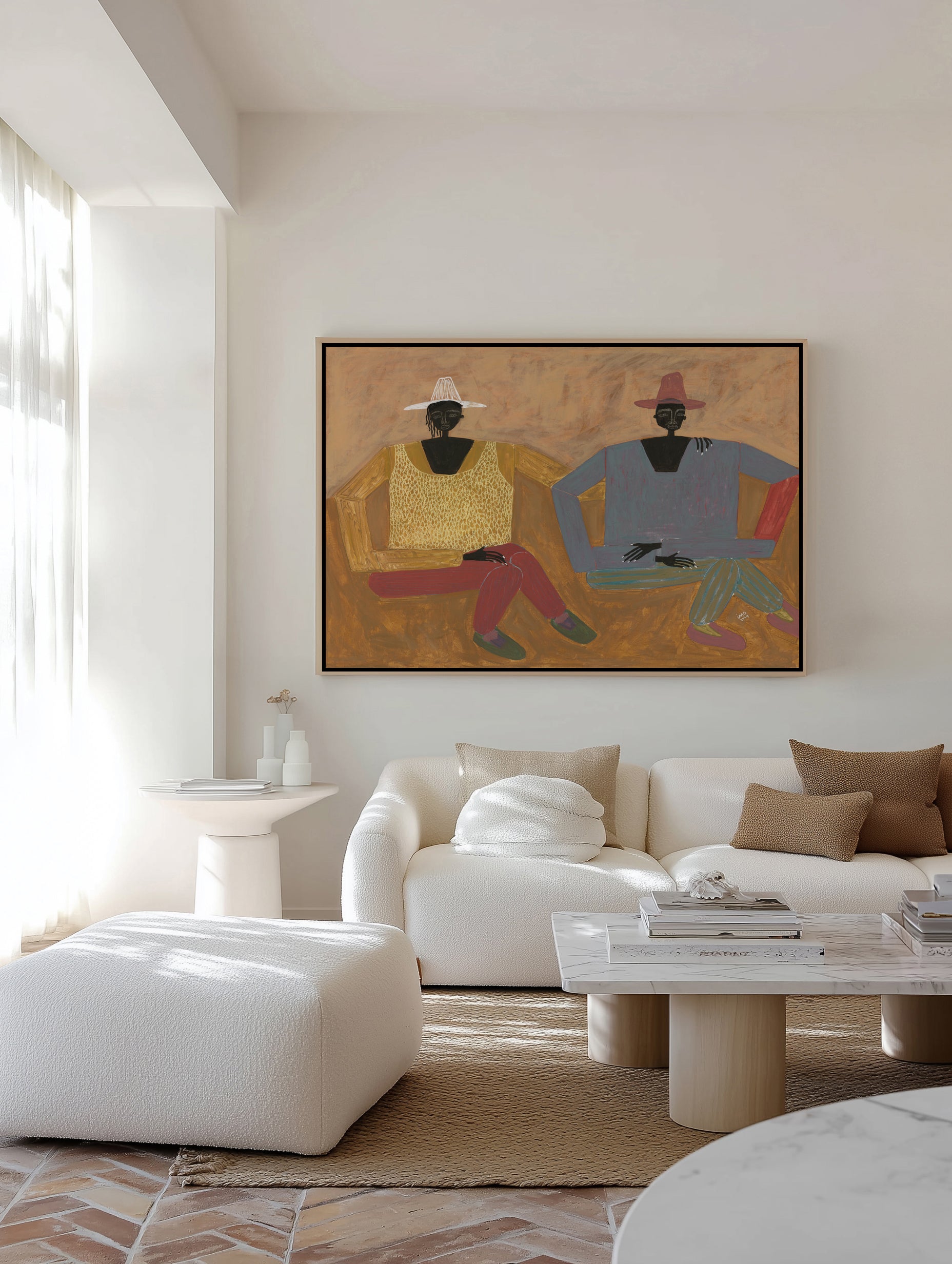 Still Together by Studio IMO | Framed Canvas Art Print