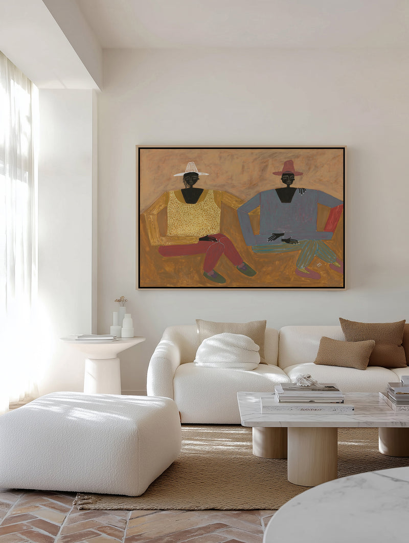 Still Together by Studio IMO | Framed Canvas Art Print