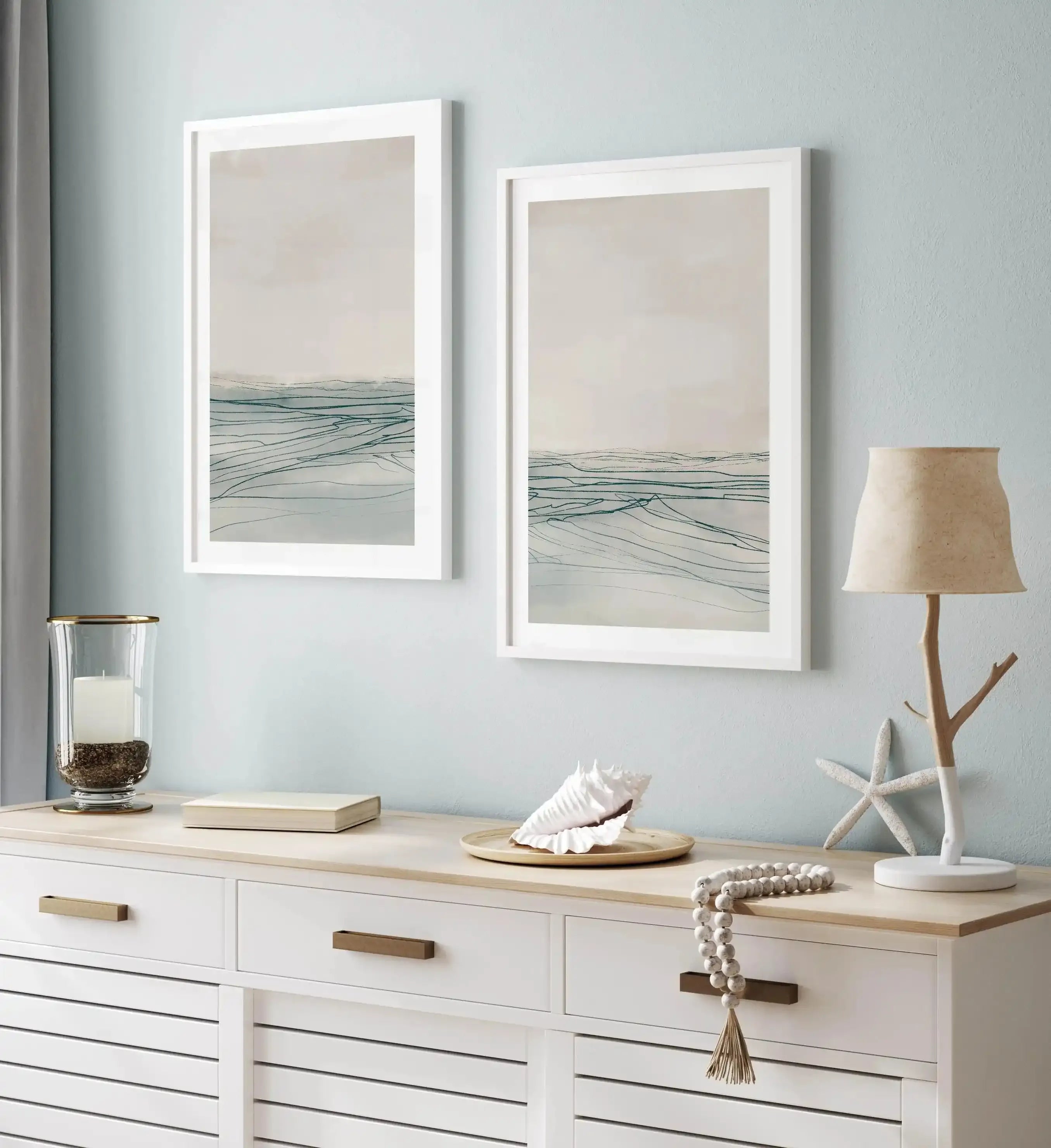 Still Sea I by Dan Hobday PT Art Print-PRINT-Olive et Oriel-Dan Hobday-Buy-Australian-Art-Prints-Online-with-Olive-et-Oriel-Your-Artwork-Specialists-Austrailia-Decorate-With-Coastal-Photo-Wall-Art-Prints-From-Our-Beach-House-Artwork-Collection-Fine-Poster-and-Framed-Artwork