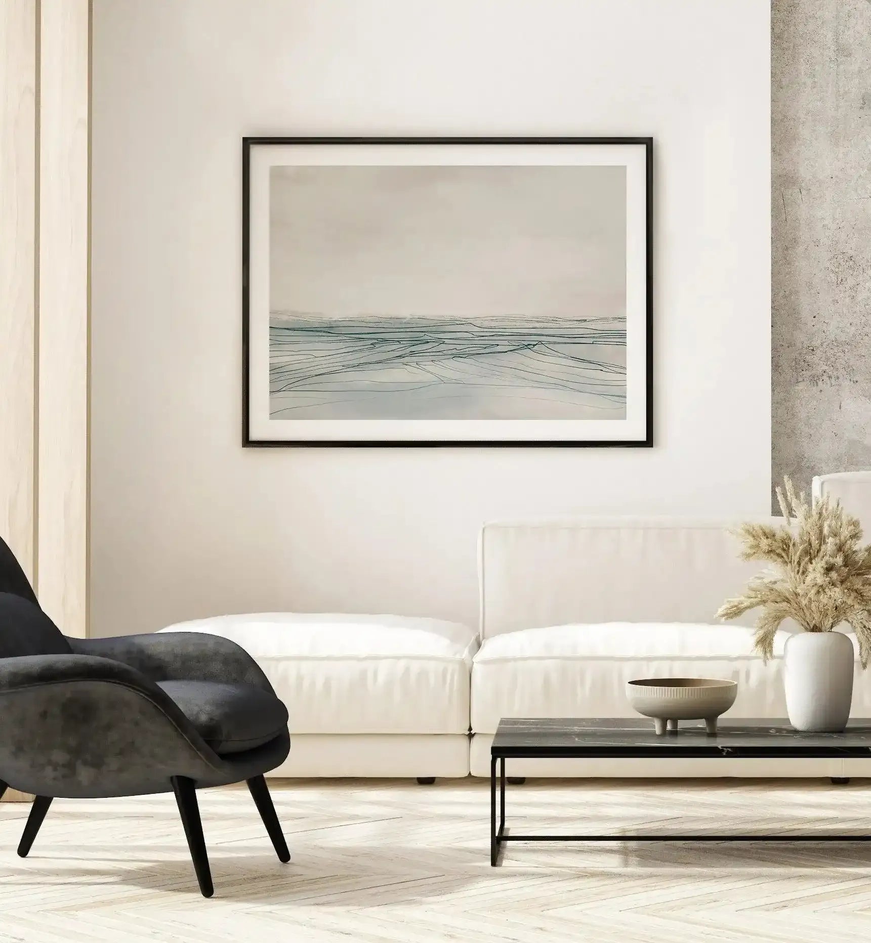 Still Sea by Dan Hobday LS Art Print-PRINT-Olive et Oriel-Dan Hobday-Buy-Australian-Art-Prints-Online-with-Olive-et-Oriel-Your-Artwork-Specialists-Austrailia-Decorate-With-Coastal-Photo-Wall-Art-Prints-From-Our-Beach-House-Artwork-Collection-Fine-Poster-and-Framed-Artwork