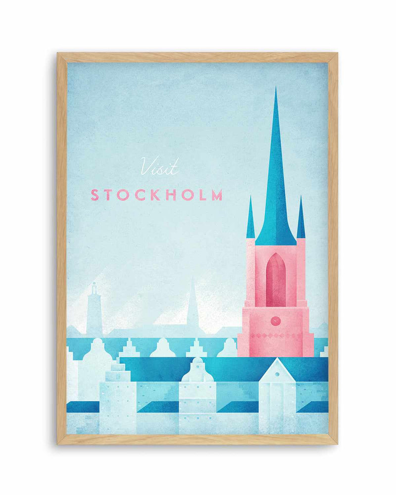 Stockholm by Henry Rivers Art Print