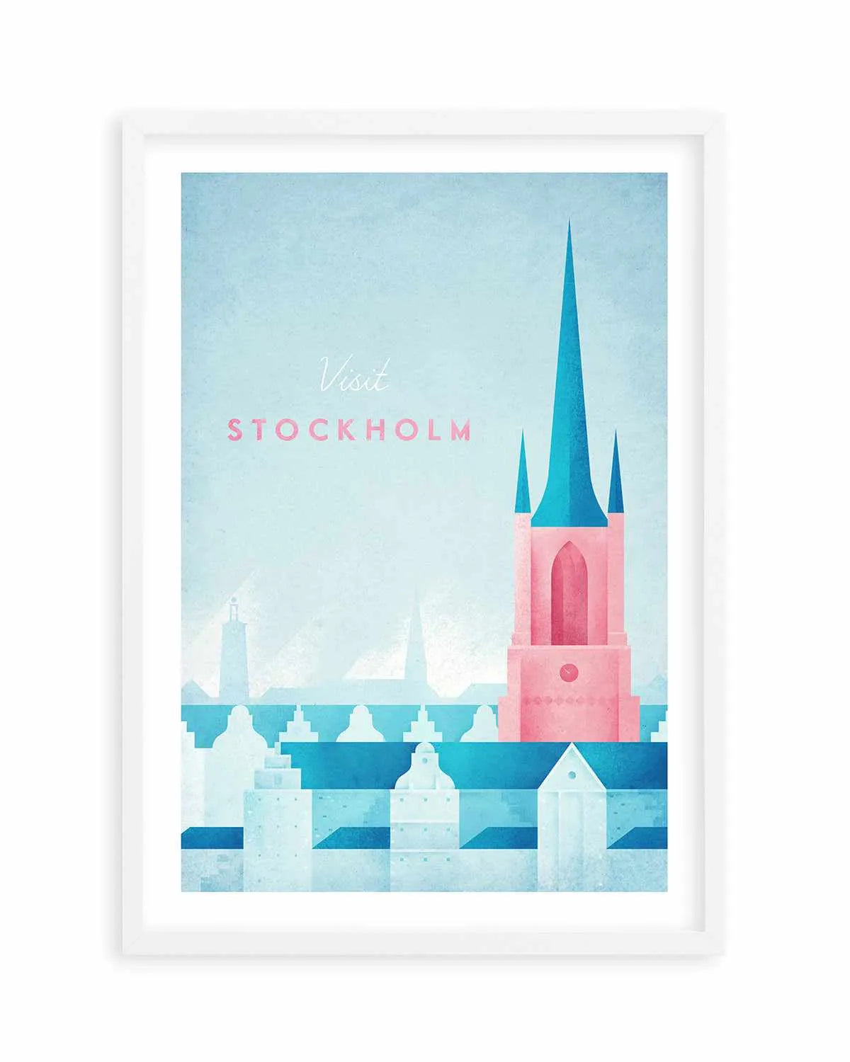 Stockholm by Henry Rivers Art Print from Olive et Oriel where you can shop wallpaper and artworks online