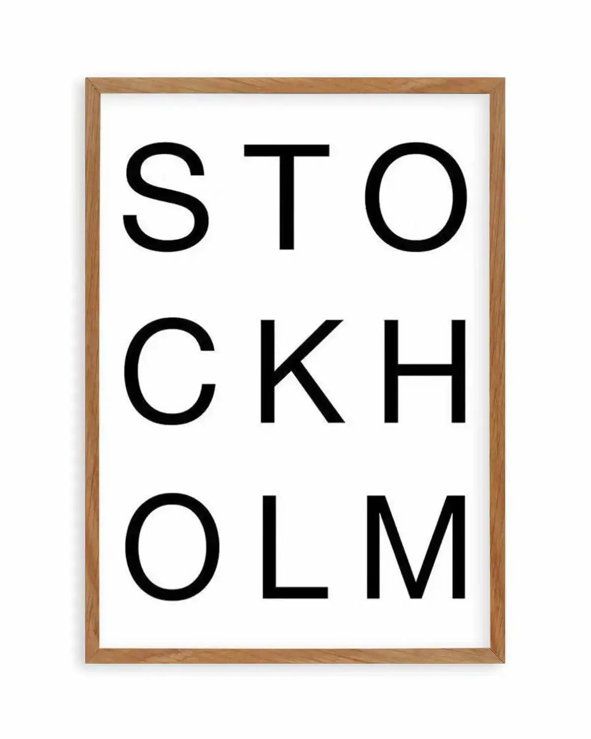 Stockholm Art Print from Olive et Oriel where you can shop wallpaper and artworks online