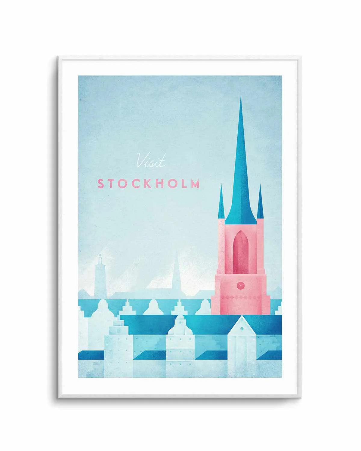 Stockholm by Henry Rivers Art Print from Olive et Oriel where you can shop wallpaper and artworks online