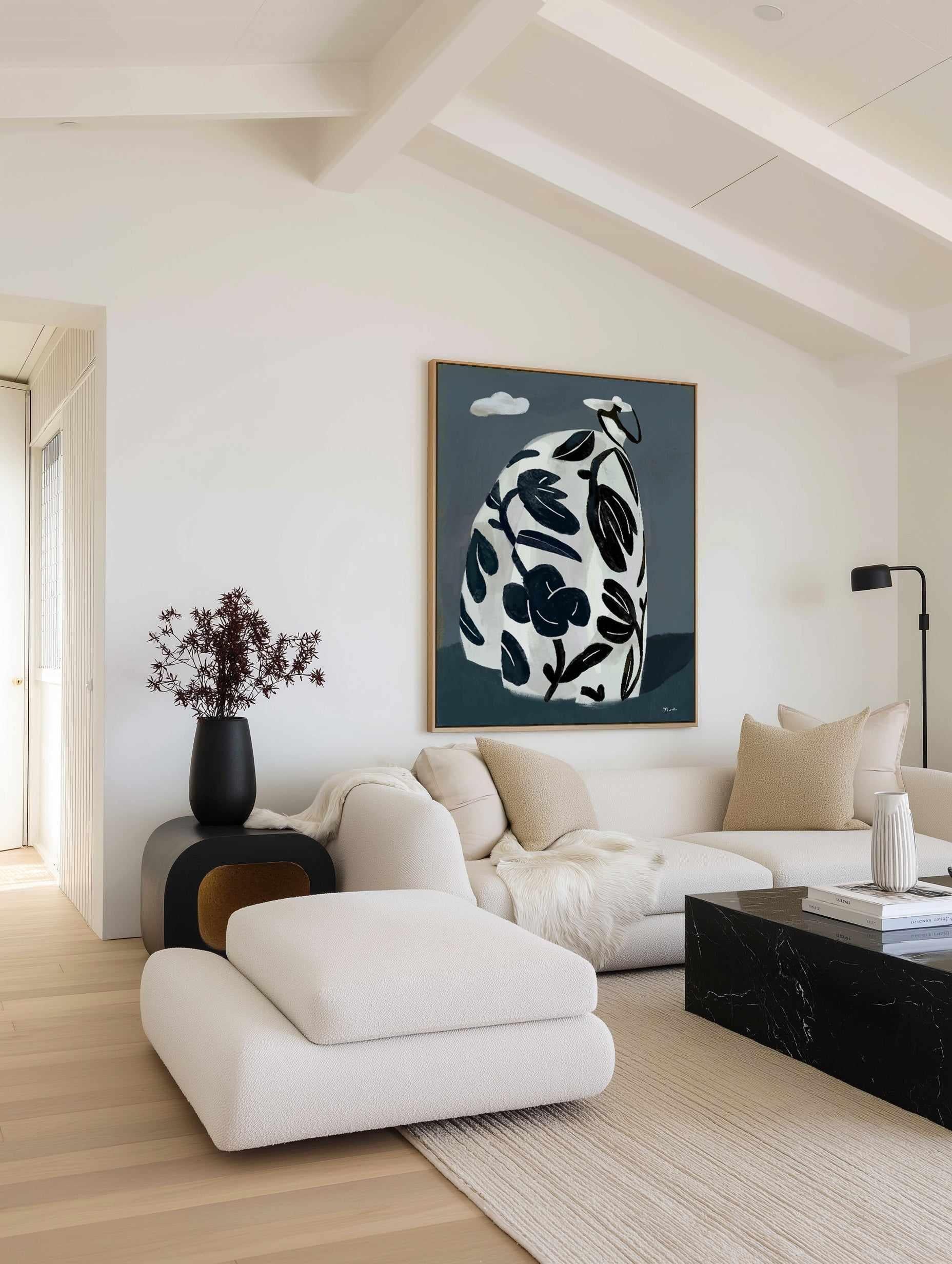 Storm Approaching by Marco Marella | Framed Canvas Art Print from Olive et Oriel where you can shop wallpaper and artworks online